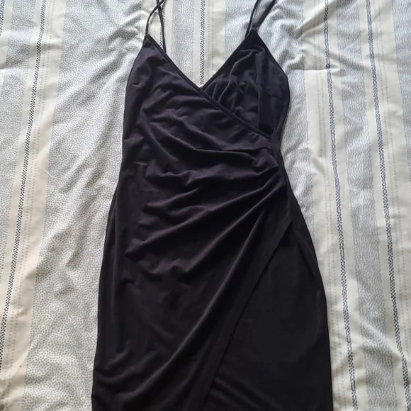 Suede mini dress - Picture 1 of 5